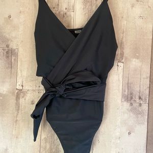 Old Navy, Black One - Piece Swimsuit, Women’s Medium